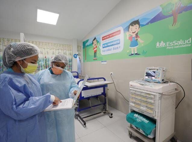 Remodelan área de hospitalización del Sabogal que beneficiará a cerca de 500 mil menores con cáncer