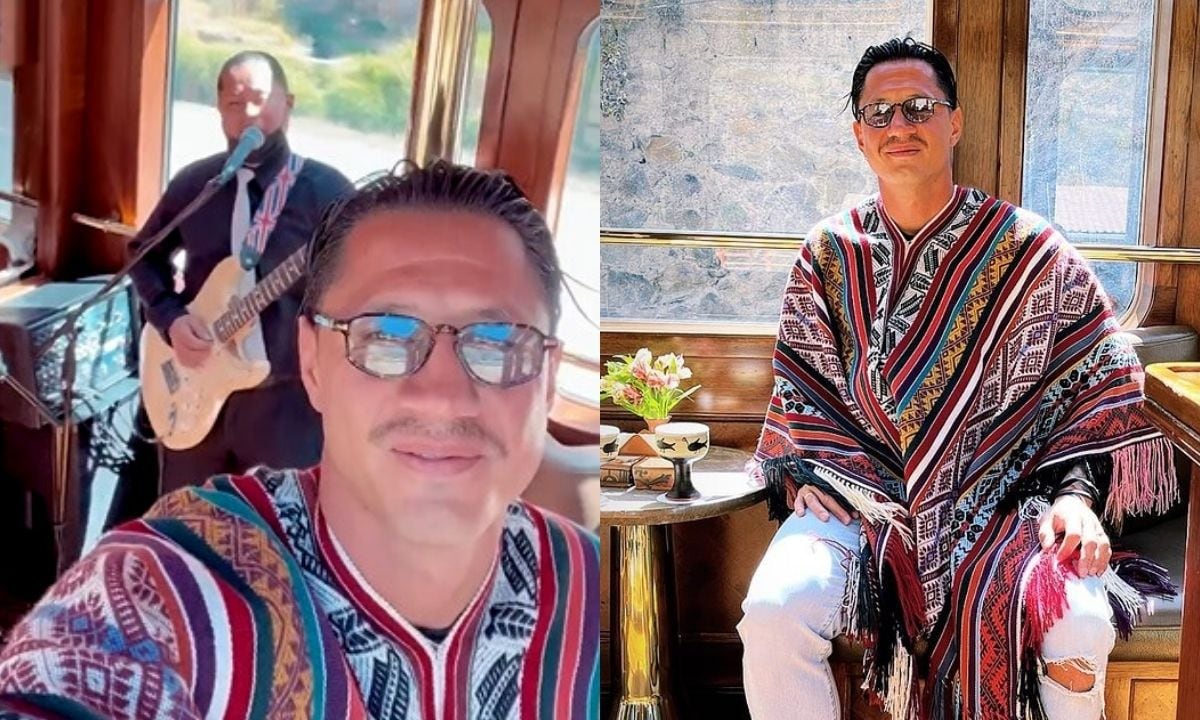 Gianluca Lapadula y la famosa canción de cumbia que disfrutó en Cusco durante su viaje en tren | VIDEO