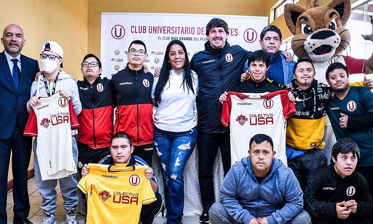 Universitario: Colectivo USA se convierte en el primer sponsor del equipo de futsal Down del club crema