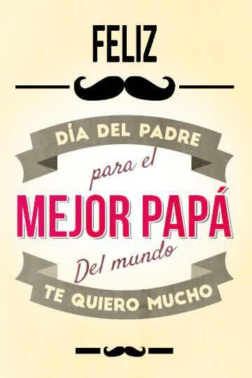 ¡Feliz Día del Padre! Las mejores frases e imágenes para dedicarle a papá este 19 de junio (Foto: Pinterest).