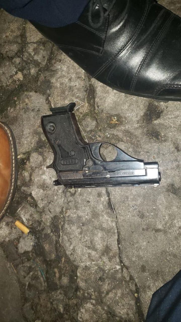 El arma con el que un hombre disparó contra la vicepresidenta Cristina Kirchner.