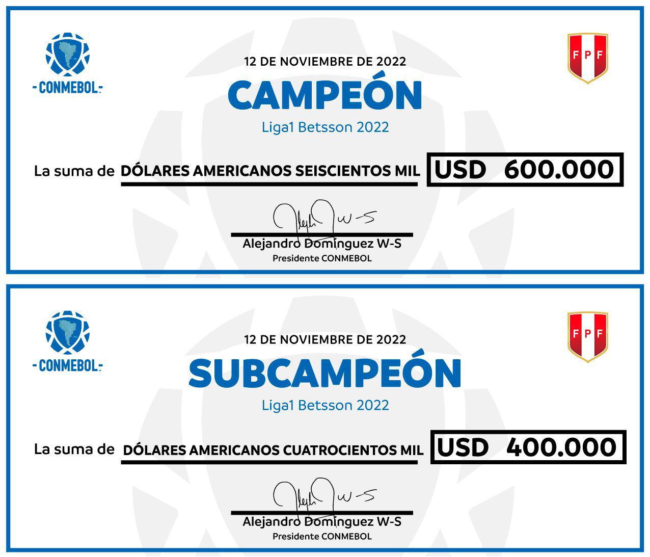 Alianza Lima y Melgar embolsarán un importante premio económico. (Foto: FPF)
