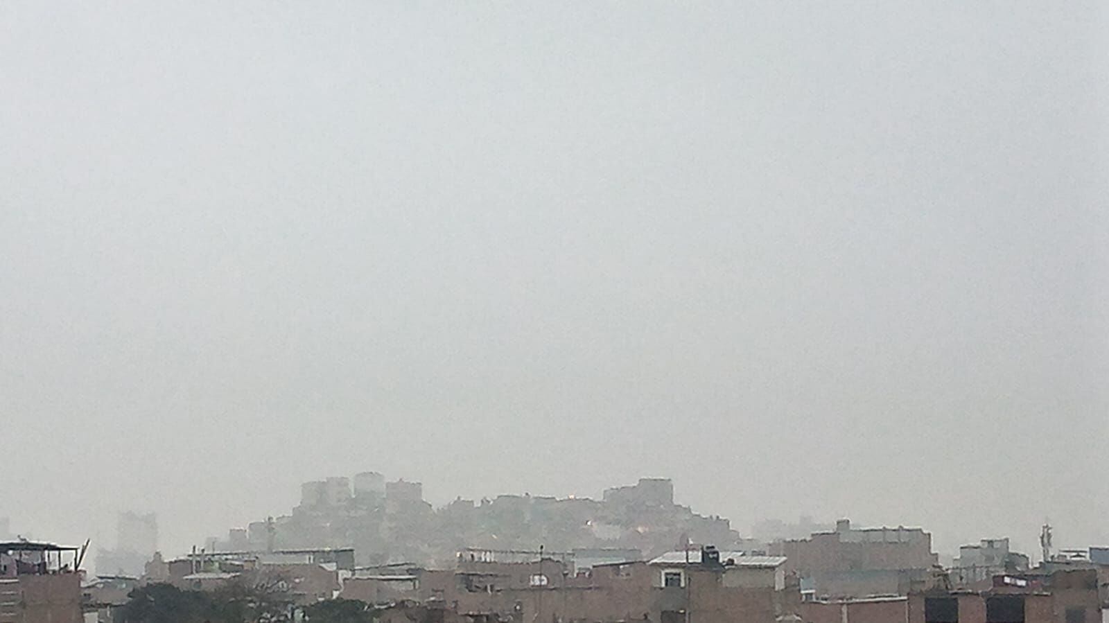 Cielo cubierto se reporta en algunos distritos de Lima y Callao. (Foto: Senamhi)