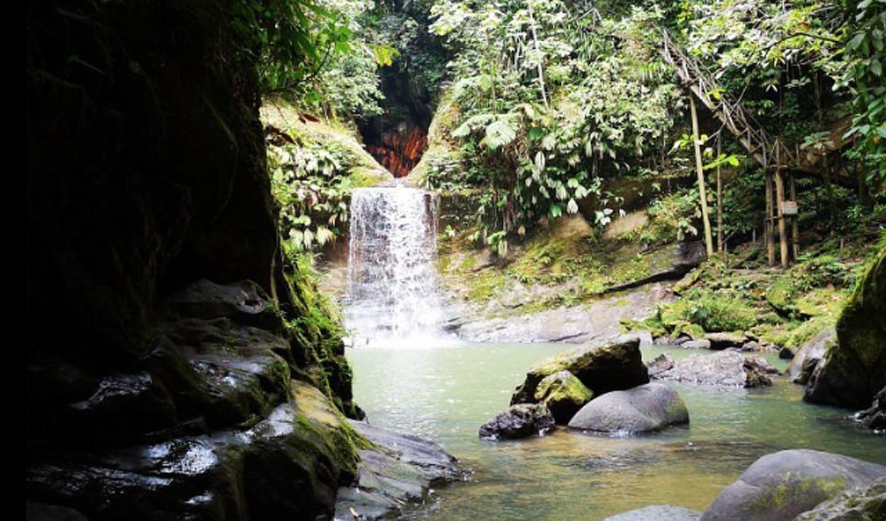 La cascada de Pishurayacu o el Centro Urku se encuentra dentro del área de conservación regional Cordillera Escalera en el caserío San José. (Foto: tripadvisor)